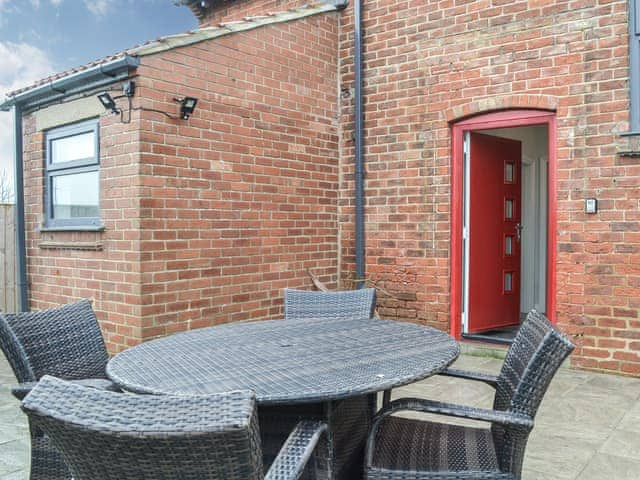 Sitting-out-area | Corner Farm - Bridlington Holiday Park, Carnaby, near Bridlington