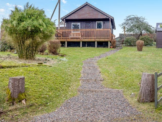 Exterior | Boreland Farm Cabin - Boreland Farm Cottages, Kirkmichael, near Blairgowrie