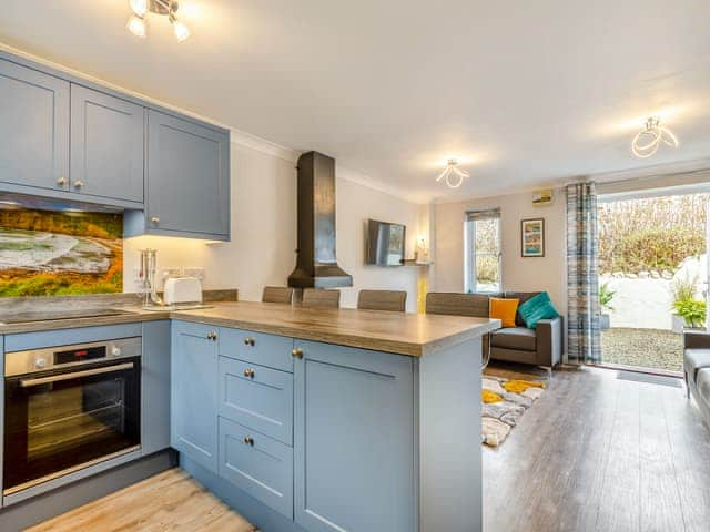 Open plan living space | Violet Cottage - Juliots Well Cottages, Camelford