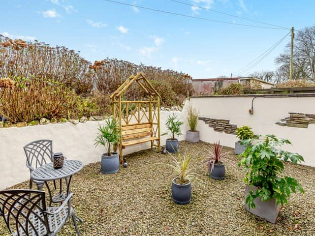 Outdoor area | Violet Cottage - Juliots Well Cottages, Camelford