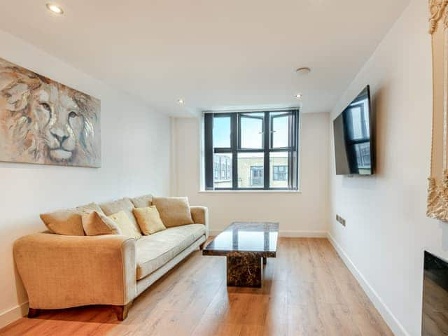 Living area | Queens Bridge Apartment, Ramsgate