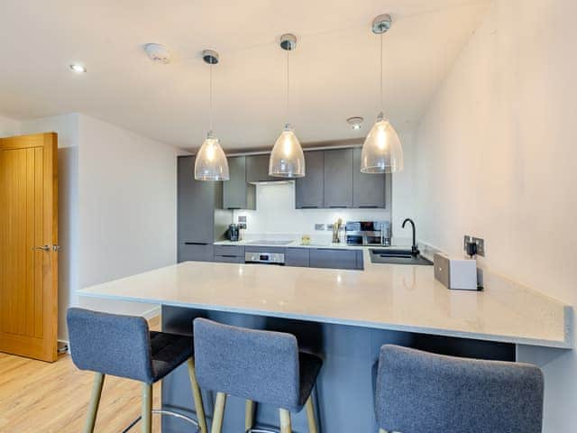 Kitchen area | Queens Bridge Apartment, Ramsgate