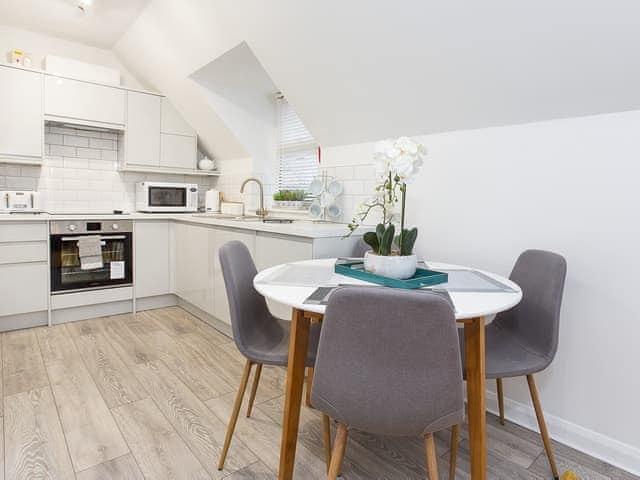 Open plan living space | Minsters Reach Apartment Three - York Boutique Lets, York