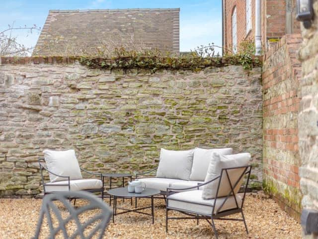 Patio | Dinham - Ludlow Castle, Ludlow