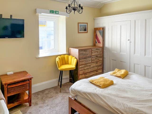 Double bedroom | The View Old Coastguard Cottage, Tynemouth