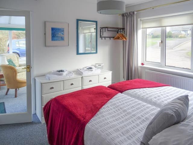 Twin bedroom | The Churn, Bisley, near Stroud