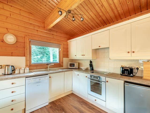 Kitchen area | Holly Lodge - Wold Lodge Leisure, Kenwick, near Louth