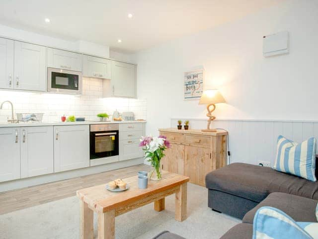 Open plan living space | Anchors Away - Sunnybeach Holiday Apartments, Paignton