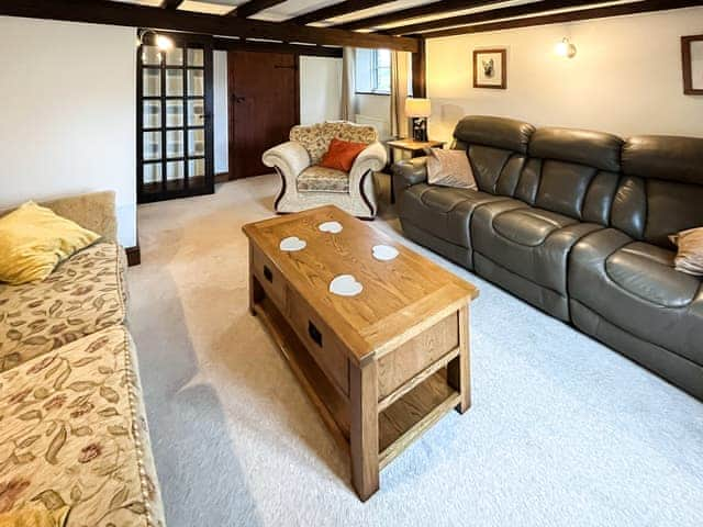 Comfortable living rom | Heath Farm Cottages - Cowslip - Heath Farm , Bradworthy, near Hartland