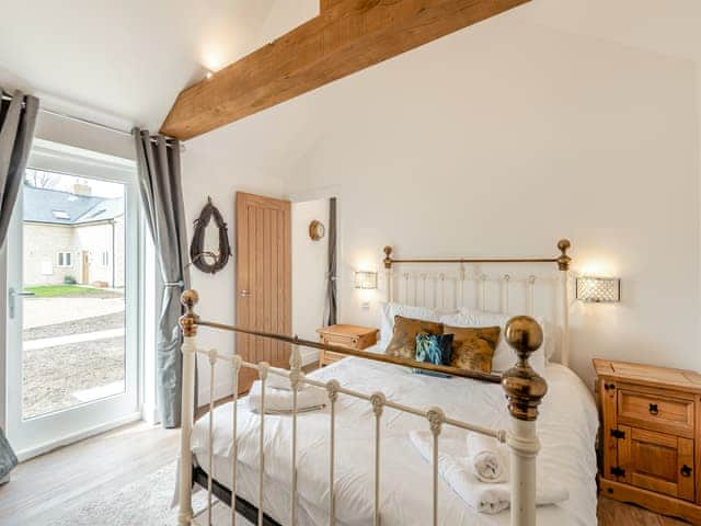 Double bedroom | The Sett - Fletland Holiday Hamlet , Baston, near Stamford