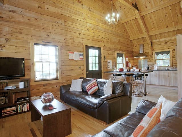 Open plan living space | Kingfisher Lodge - Waterside Lodges, Keal Cotes