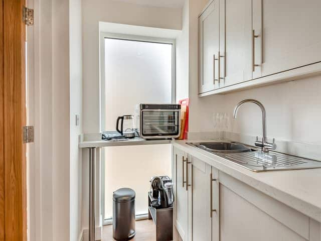 Kitchen area | The Den - Fletland Holiday Hamlet , Baston, near Stamford