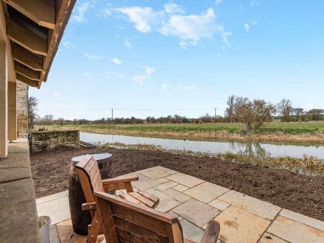 Outdoor area | The Den - Fletland Holiday Hamlet , Baston, near Stamford