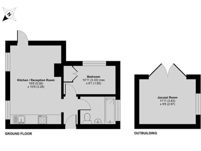 Floor plan | Old Rectory Cottage - The Old Rectory, Fernhurst