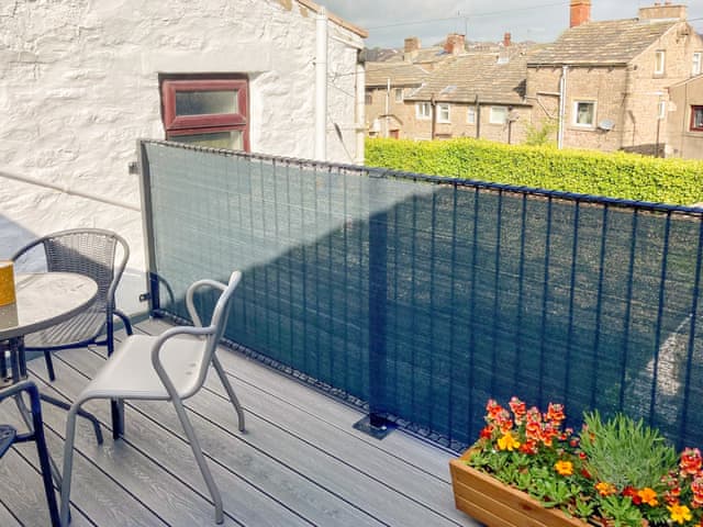 Terrace | Woodworth Cottage, Barnoldswick, near Colne