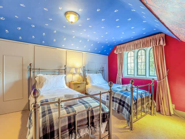 Bedroom 4 with twin beds | Islington Hall, Tilney All Saints, near King&rsquo;s Lynn