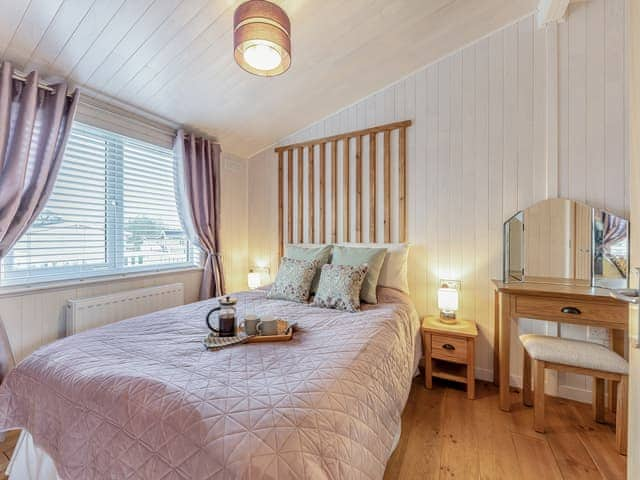 Double bedroom | Heather Lodge, Willington, near Derby