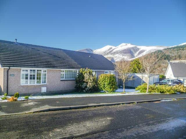 Exterior with Skiddaw in the background | The bolthole, Keswick