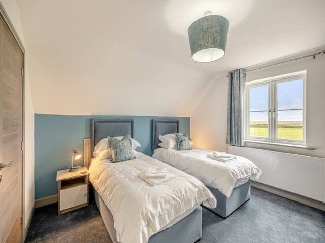 Twin bedroom | The Pastures - Lincolnshire Luxury Hideaways, Maltby-Le-Marsh