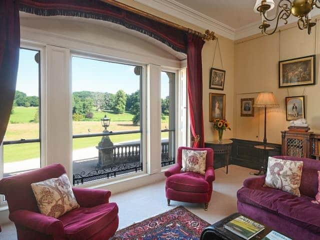 Living room | Chapel Flat - Broughton Hall Estate, Broughton, near Skipton