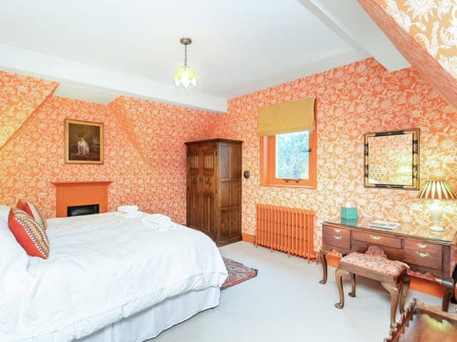 Double bedroom | Top Lodge - Broughton Hall Estate, Broughton, near Skipton