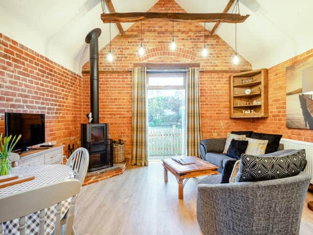 Open plan living space | Squirrel Barn - High House Barns, Foulsham, near Reepham