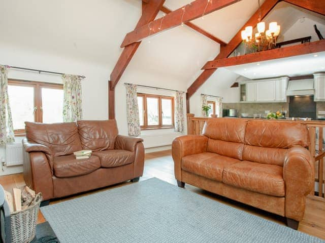 Living area | Cowslip Cottage, Withleigh, near Tiverton