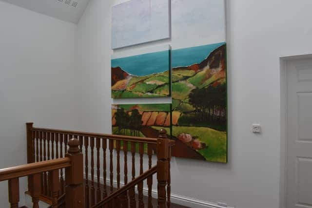 Stairs to apartment | Flat 18 Pochin House, St. Austell