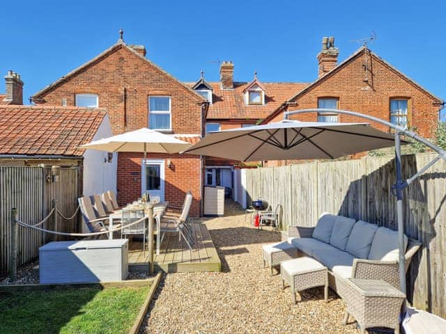 Outdoor area | Samphire, Bacton