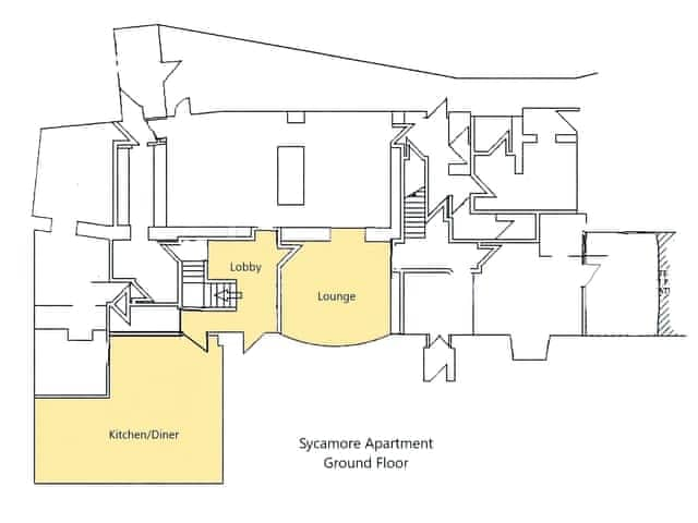 Floor plan | Sycamore - Lifton Hall, Lifton