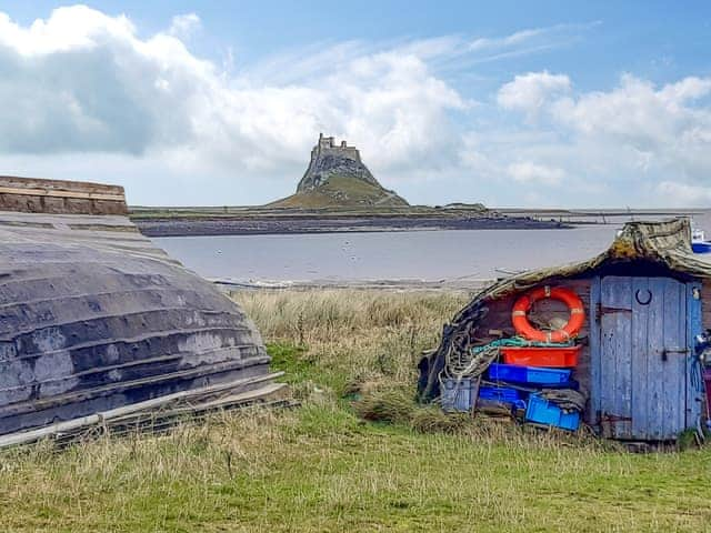 Holy Island castle. The start of the famous tidal causeway to Holy Island is just 3 miles from Cheviot View | Cheviot View, Berwick-upon-Tweed, near Holy Island