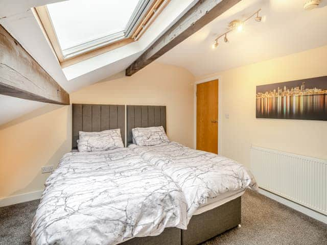 Twin bedroom | Barrowford Flat - River Cottages, Nelson