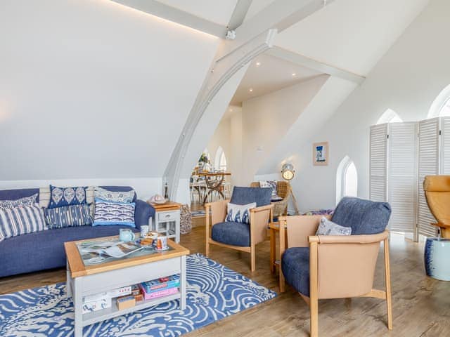 Living area | Chapel House East, St Mawes