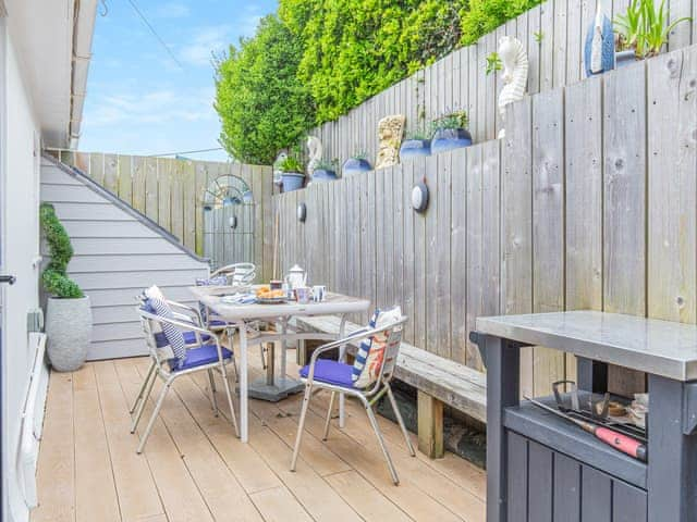 Outdoor area | Chapel House East, St Mawes