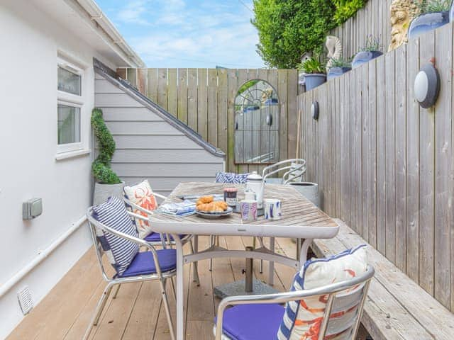 Outdoor area | Chapel House East, St Mawes