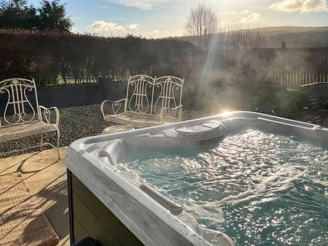 Hot tub | Kielder Cottage Spa, Kielder