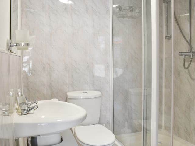 Shower room | Lama Lodge, Hawkshead, near Ambleside