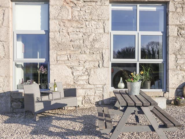 Outdoor area | The Dairy - Brackenthwaite Holidays, Arnside and Silverdale