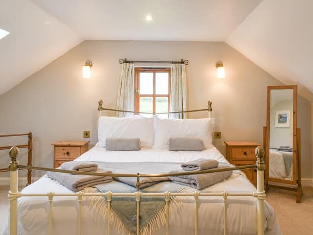 Double bedroom | The Tallet Barn - Knowle Farm, Marhamchurch, near Bude