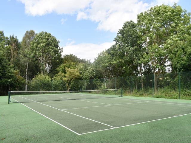 On-site amenities - Tennis court | The Farm HouseWest Wing, Little Edstone, near Pickering