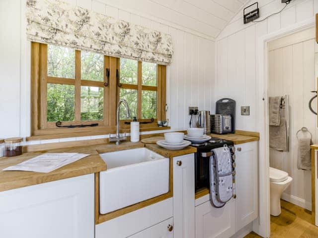 Kitchen area | The Snug - Oswestry Retreats, Llansilin, near Oswestry