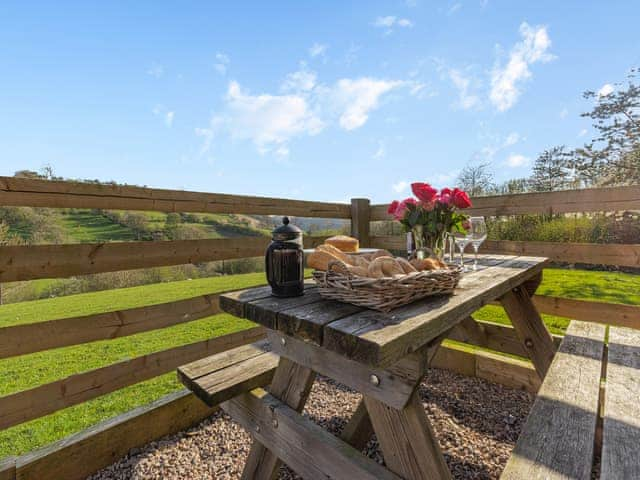 Sitting-out-area | The Snug - Oswestry Retreats, Llansilin, near Oswestry