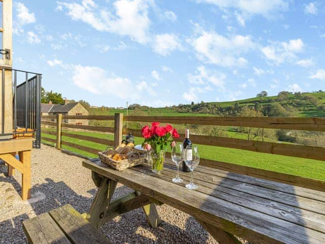 Sitting-out-area | The Snug - Oswestry Retreats, Llansilin, near Oswestry