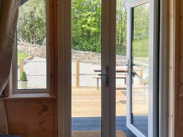 The View from the Sofa to Woods. | Wood View - Newlands Lodges, Scarborough