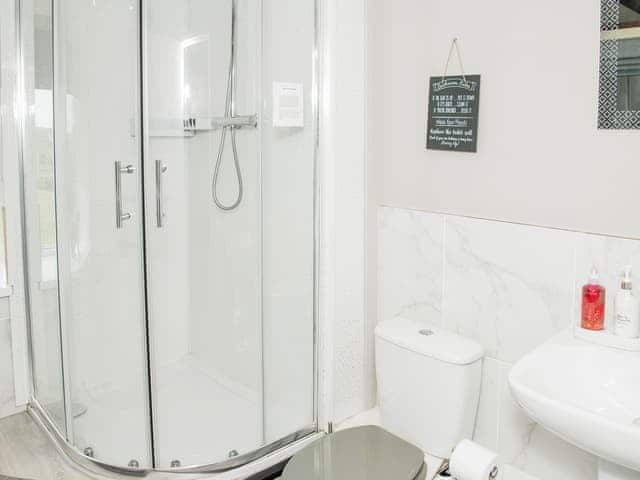 Shower room | Acre Hill Cottage - Acre Hill Farm, Lane Ends, near Bolton by Bowland