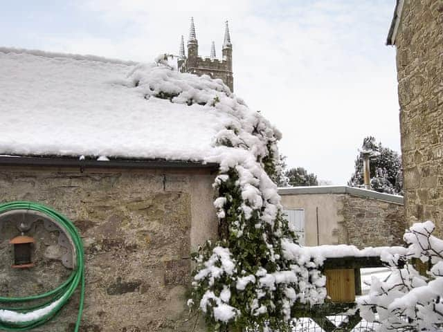 Snowy winters view | Tucked Away, Linkinhorne, near Callington