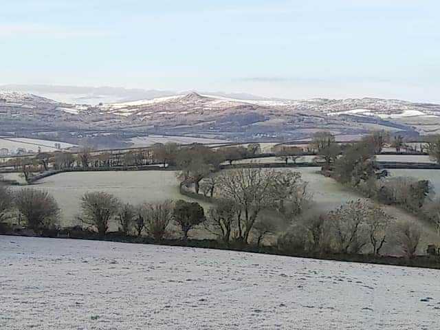 View of Bodmin moor from the footpath | Tucked Away, Linkinhorne, near Callington