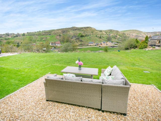 Sitting-out-area | The Stables at Littleborough, Summit, Littleborough near Todmorden