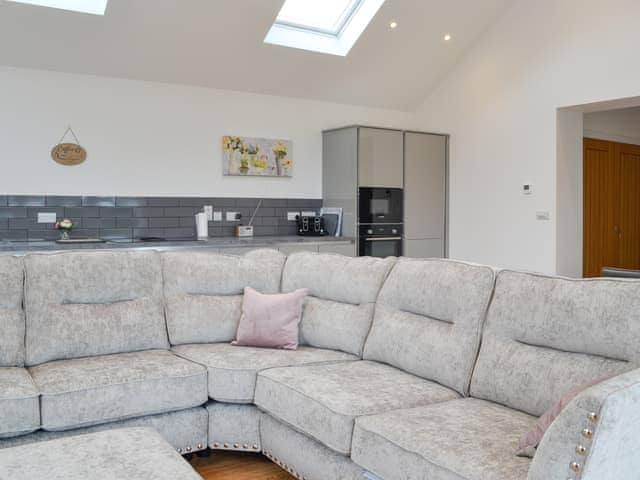 Open plan living space | Old Byre Cottage - Old View Holidays, Carlisle