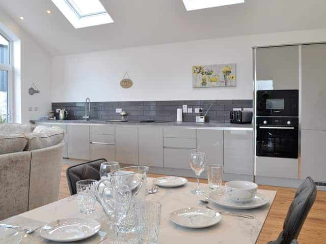 Open plan living space | Old Byre Cottage - Old View Holidays, Carlisle